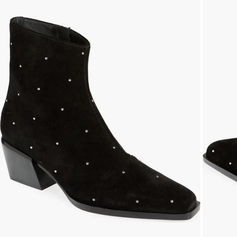 rag & bone Joni Block Heel Suede Women shoes